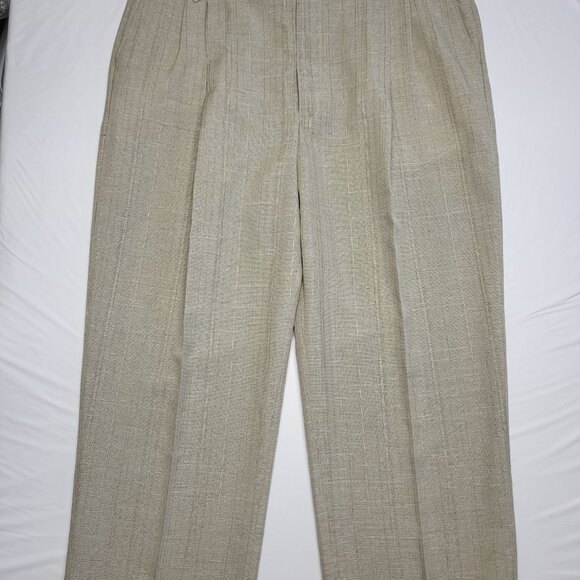 Vintage Smokey Joes Mens Dress Pants Baggy 40X32 (Fit 41 X 30 ) Relaxed Wide Leg - Picture 3 of 16